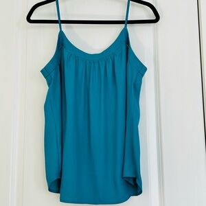 LOFT Teal Relaxed Camisole Blouse Women’s Size Medium